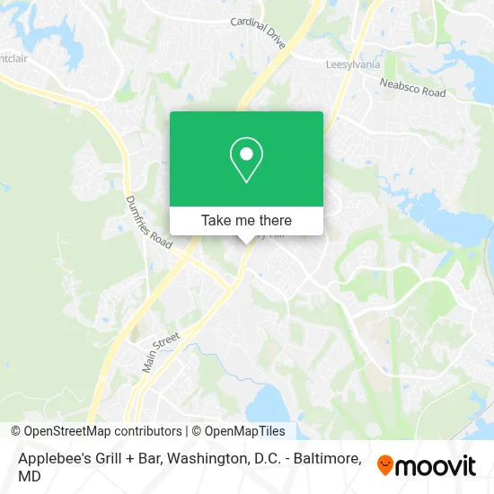 Applebee's Grill + Bar map