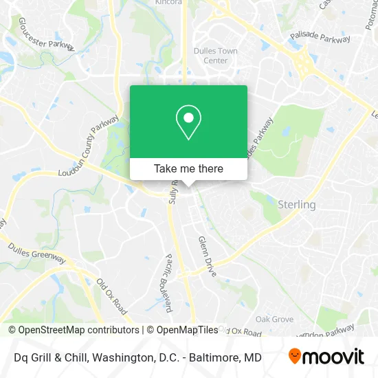 Dq Grill & Chill map