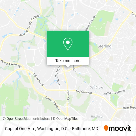 Capital One Atm map