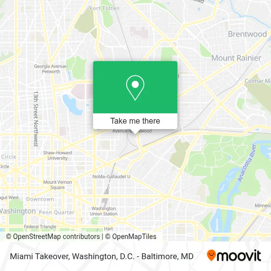 Miami Takeover map