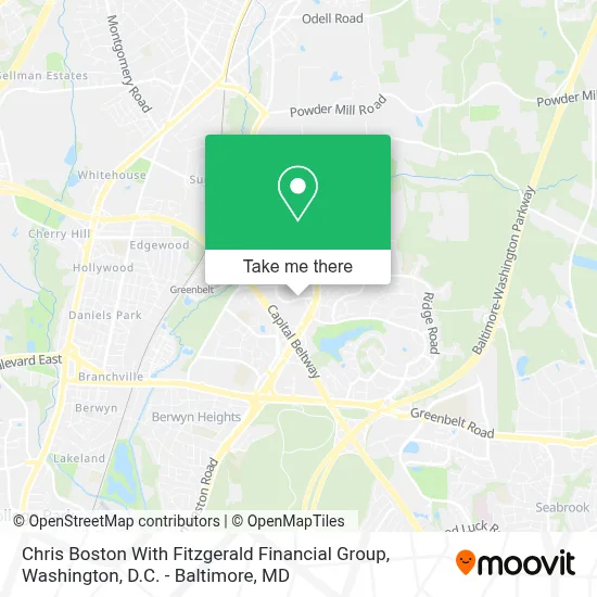 Chris Boston With Fitzgerald Financial Group map