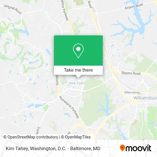 Kim Tahey map