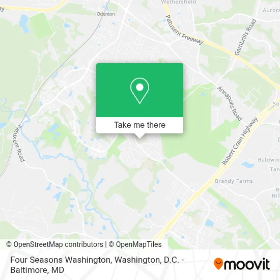 Four Seasons Washington map