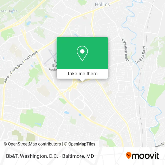 Bb&T map