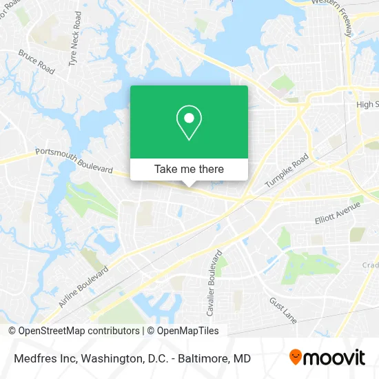 Medfres Inc map