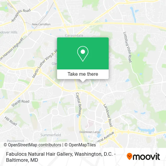 Fabulocs Natural Hair Gallery map