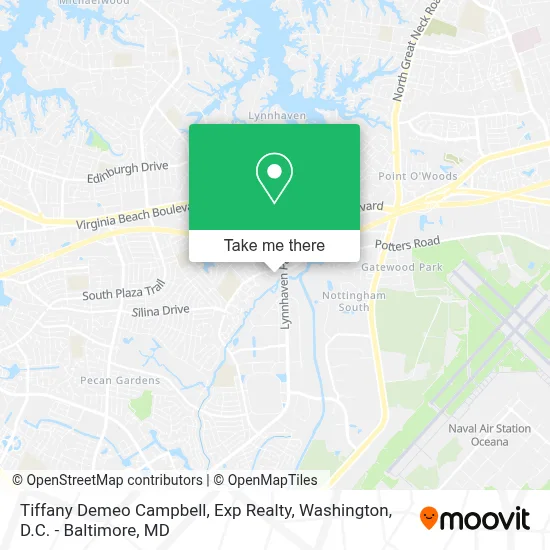 Tiffany Demeo Campbell, Exp Realty map