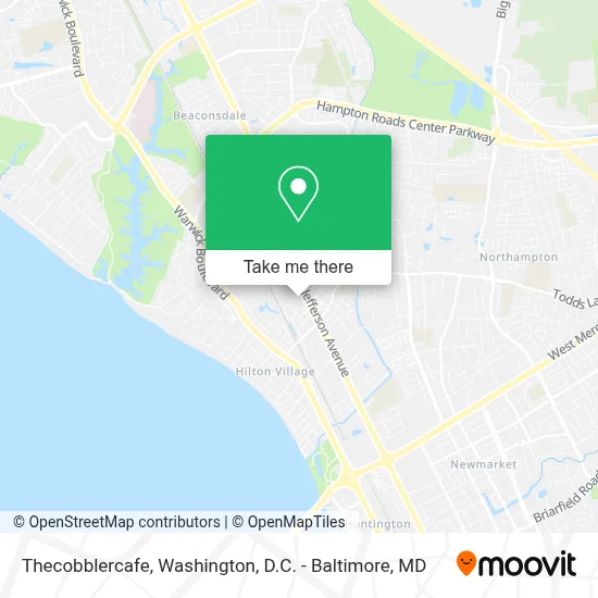 Thecobblercafe map