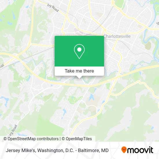 Jersey Mike's map