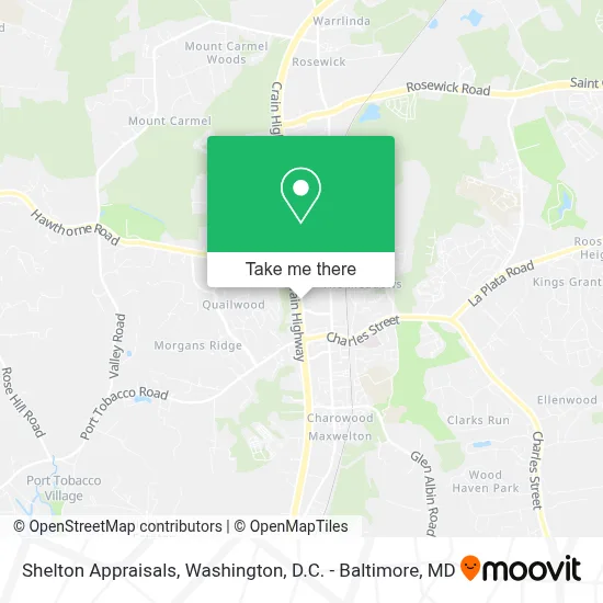 Shelton Appraisals map