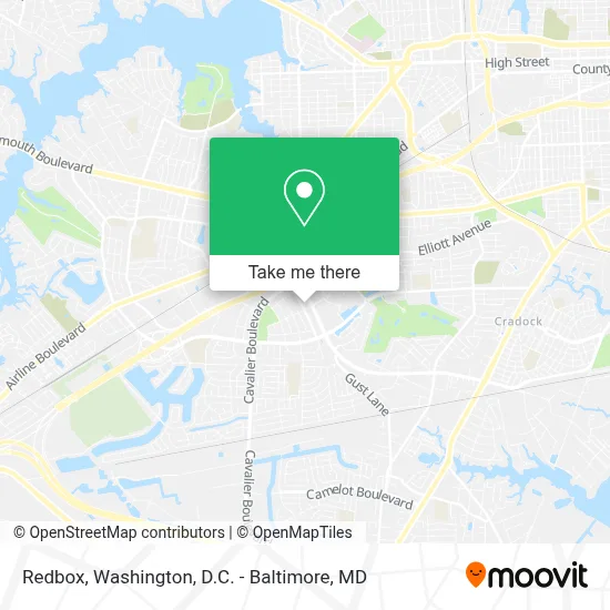 Redbox map