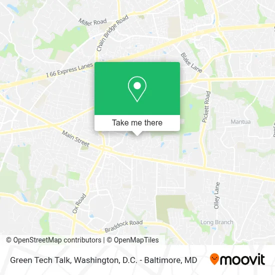 Green Tech Talk map