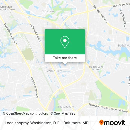 Localshopmy map