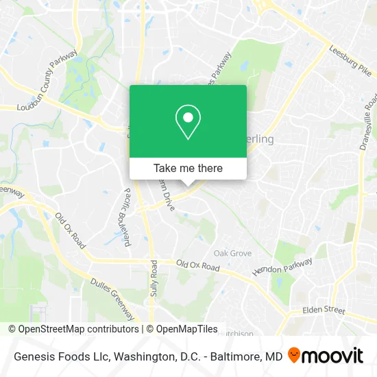 Genesis Foods Llc map