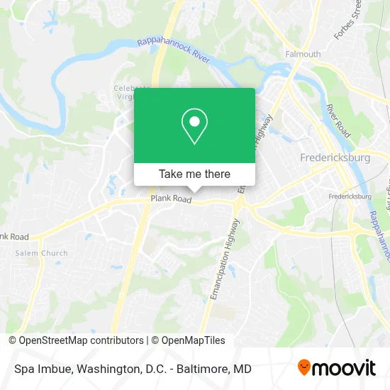 Spa Imbue map