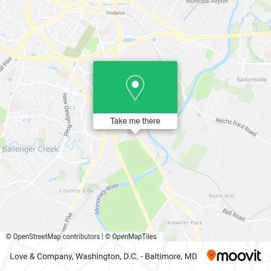 Love & Company map