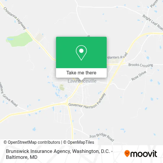 Brunswick Insurance Agency map