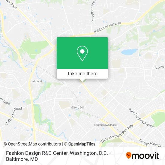 Fashion Design R&D Center map