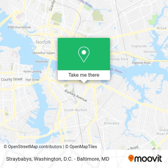 Straybabys map