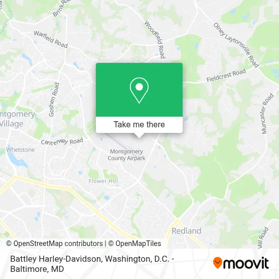Battley Harley-Davidson map