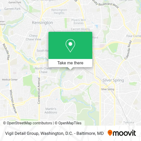 Vigil Detail Group map