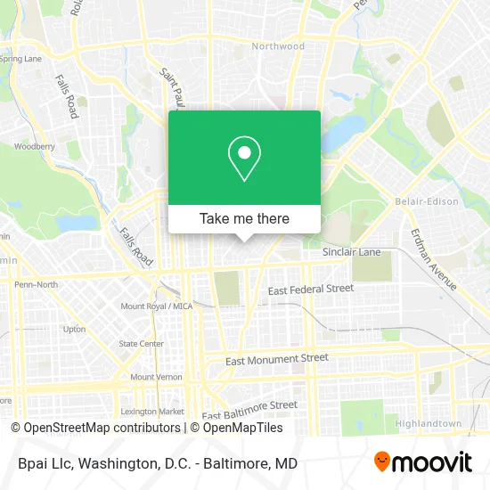 Bpai Llc map