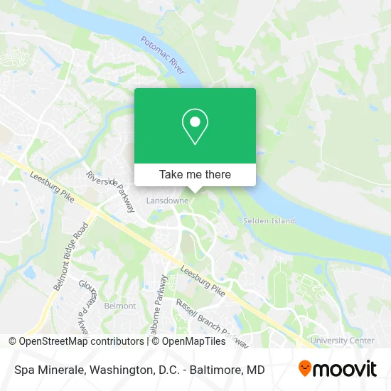 Spa Minerale map