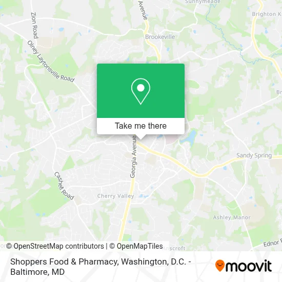 Shoppers Food & Pharmacy map
