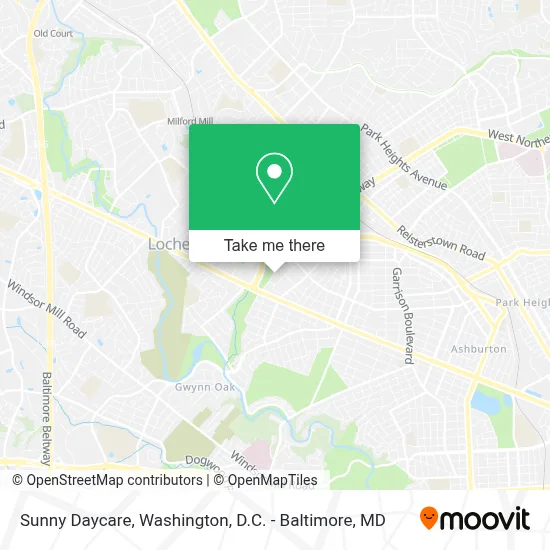 Sunny Daycare map