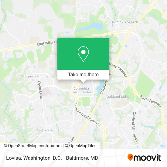 Lovisa map
