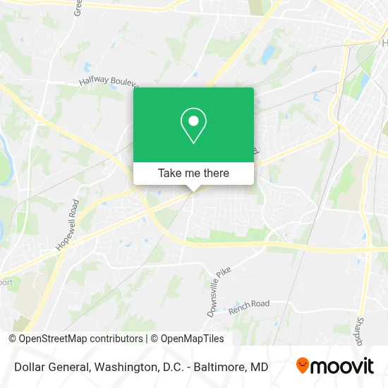 Dollar General map