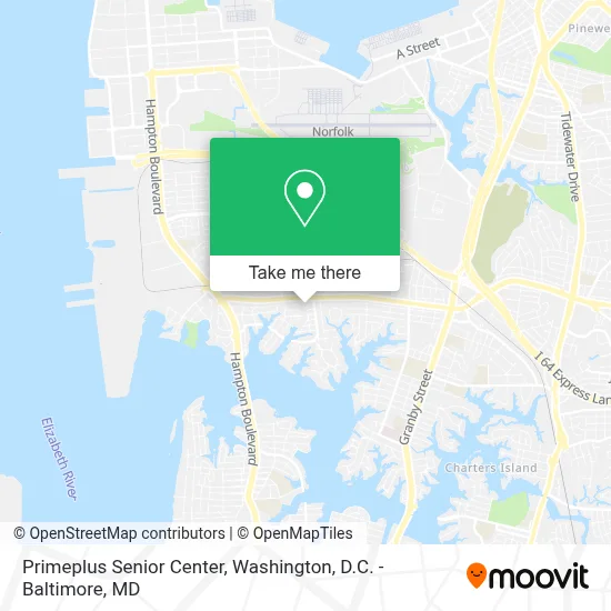 Primeplus Senior Center map
