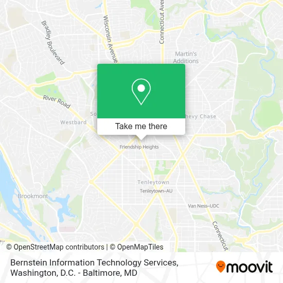 Bernstein Information Technology Services map