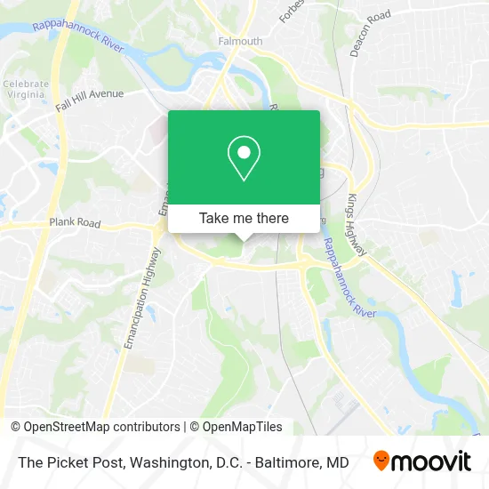 The Picket Post map
