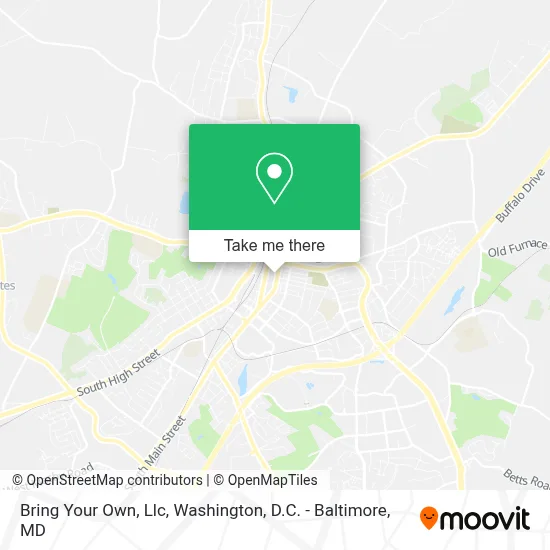 Bring Your Own, Llc map