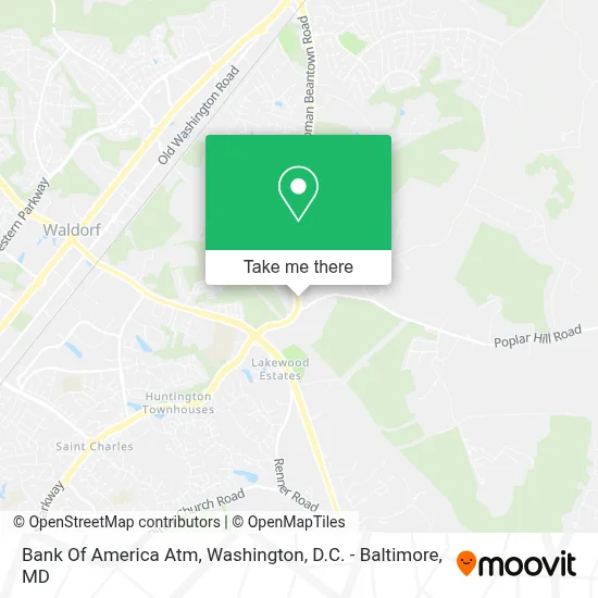 Bank Of America Atm map