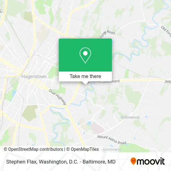 Stephen Flax map