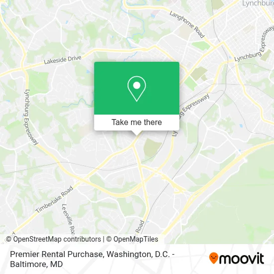 Premier Rental Purchase map