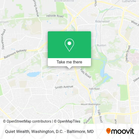 Quiet Wealth map