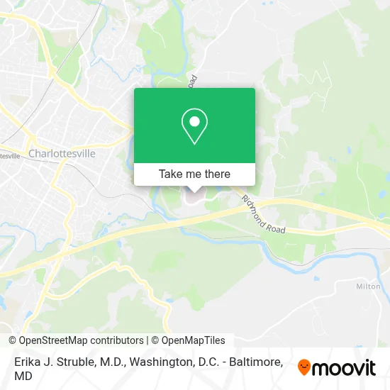 Erika J. Struble, M.D. map