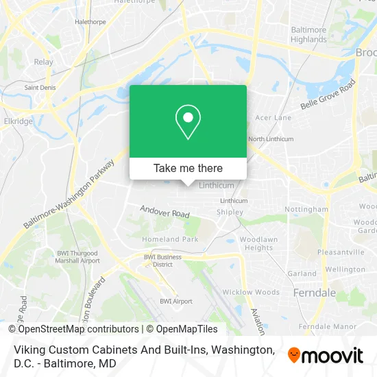 Viking Custom Cabinets And Built-Ins map