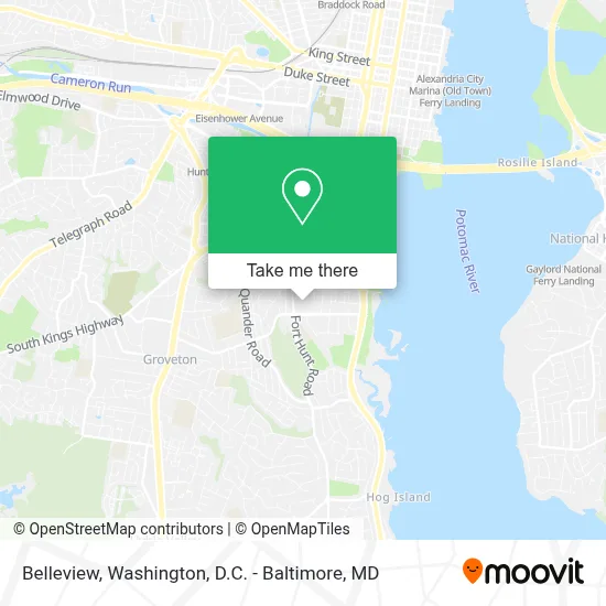 Belleview map