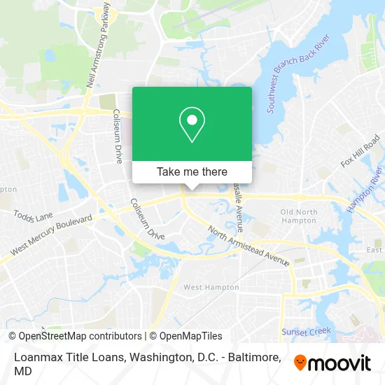 Loanmax Title Loans map