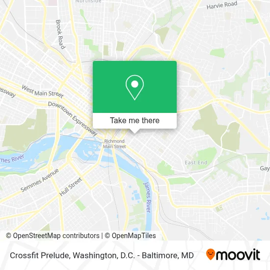 Crossfit Prelude map