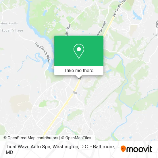 Tidal Wave Auto Spa map