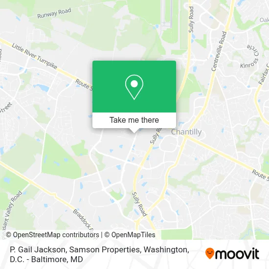 P. Gail Jackson, Samson Properties map