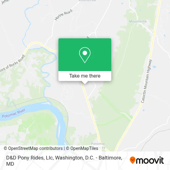 D&D Pony Rides, Llc map