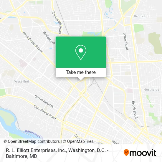 R. L. Elliott Enterprises, Inc. map