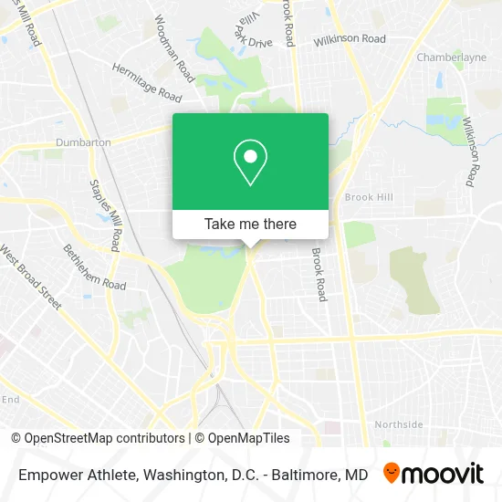 Empower Athlete map
