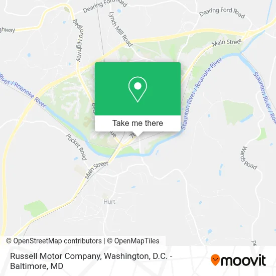 Russell Motor Company map